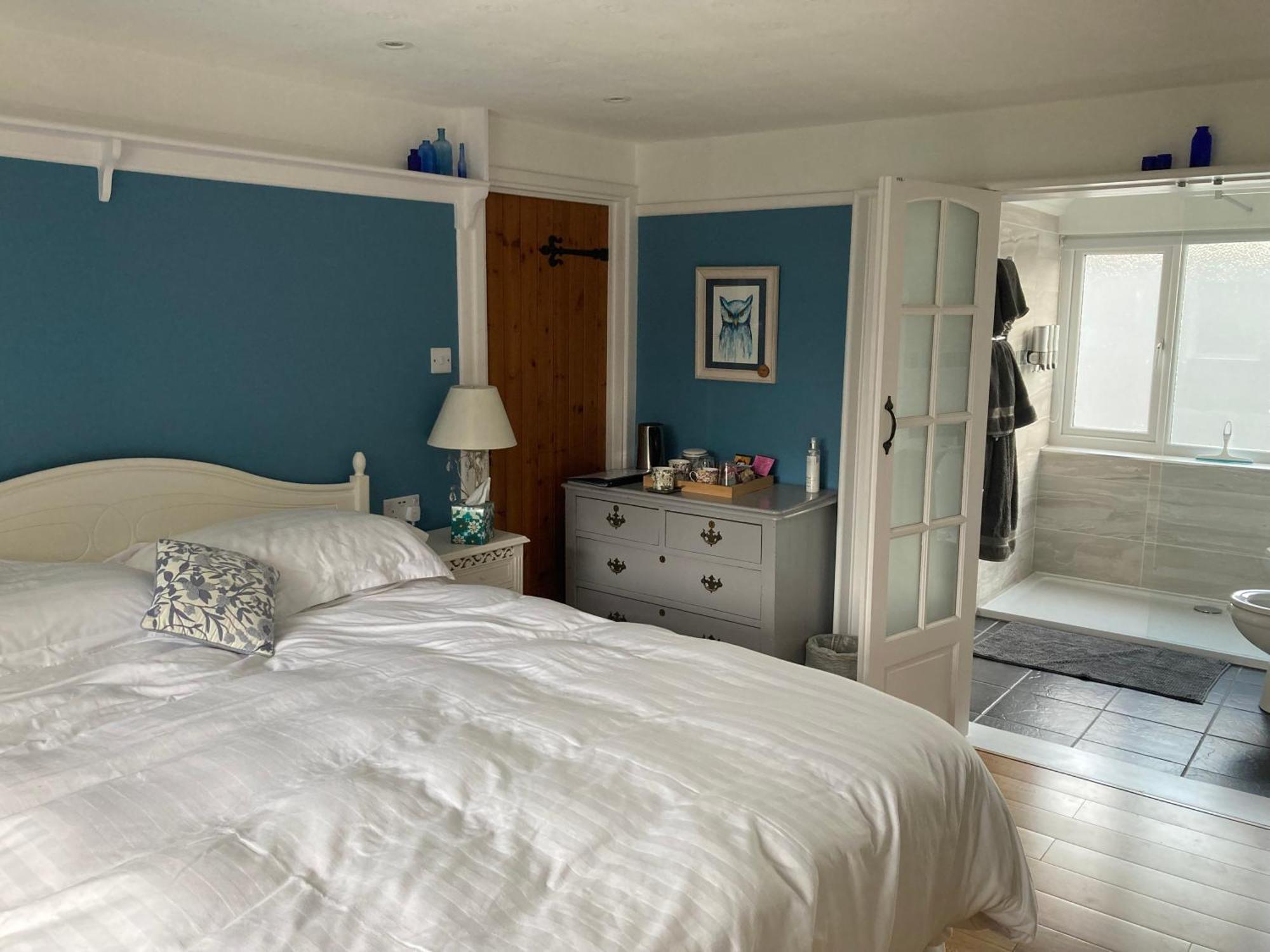 هيلستون Higher Trenear Farm B&B الغرفة الصورة
