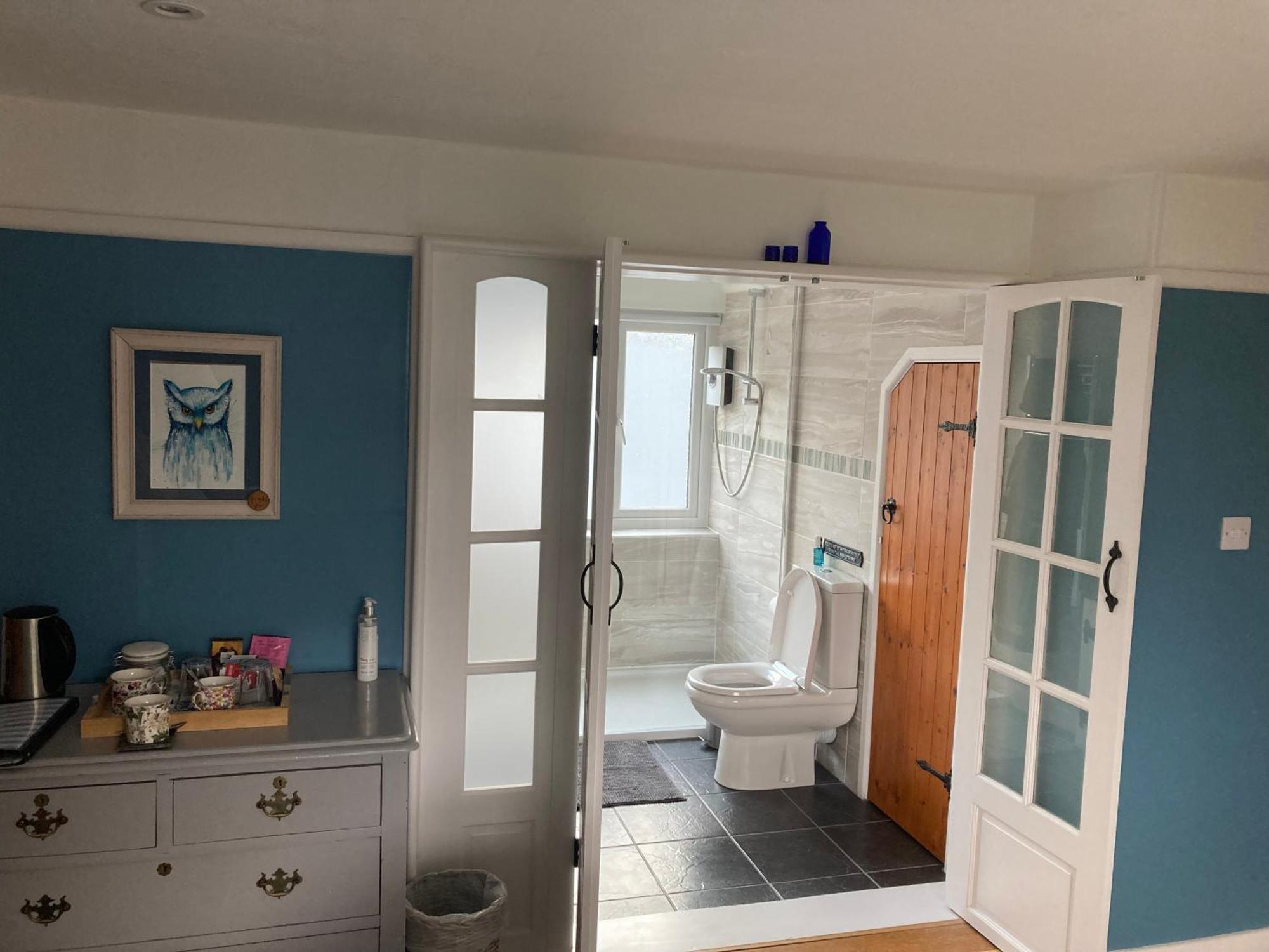 هيلستون Higher Trenear Farm B&B الغرفة الصورة